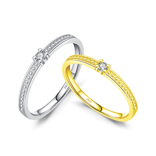 Planderful Everyday Genie Ring – Exquisite Sterling Silver with Zircon