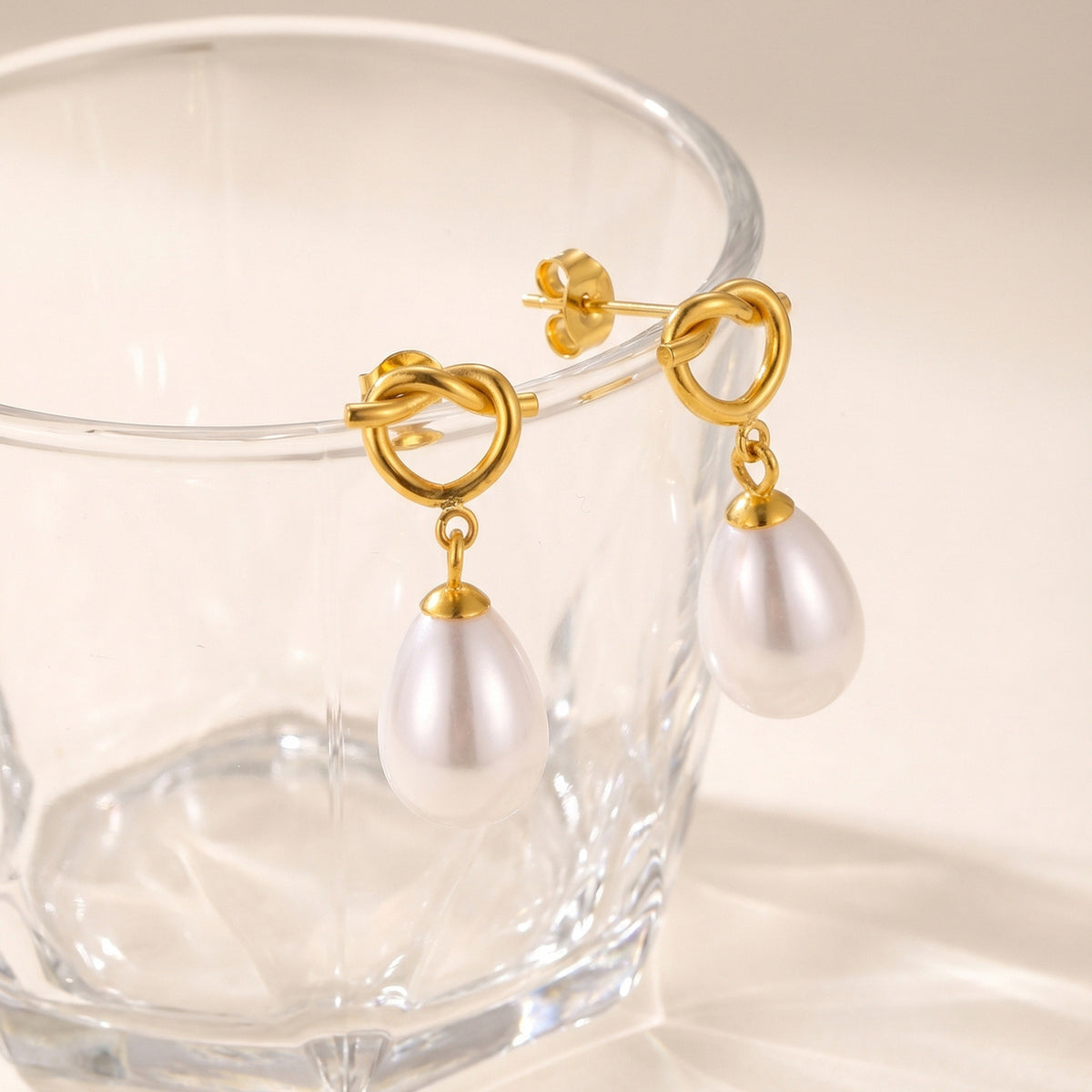 Stainless Steel Heart Earrings