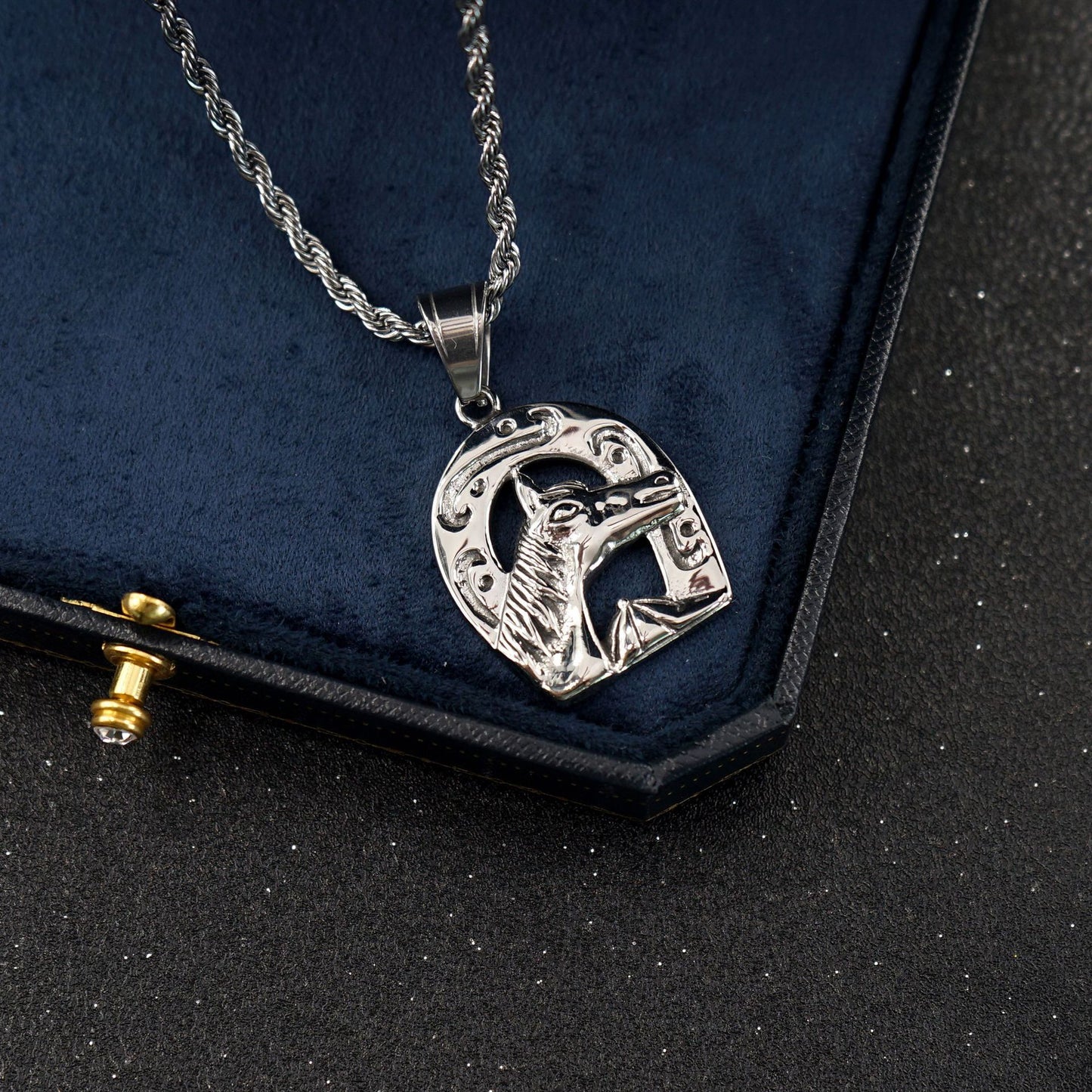 Steel Necklace – Statement Hip Hop Pendant