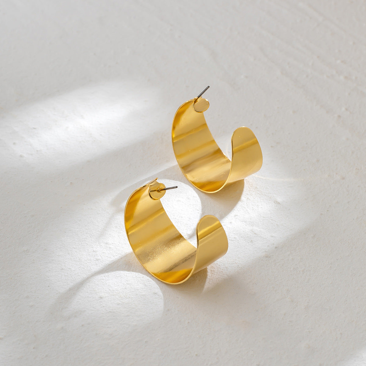 Planderful Vienna Verve Earrings – Unique Irregular Geometric Design