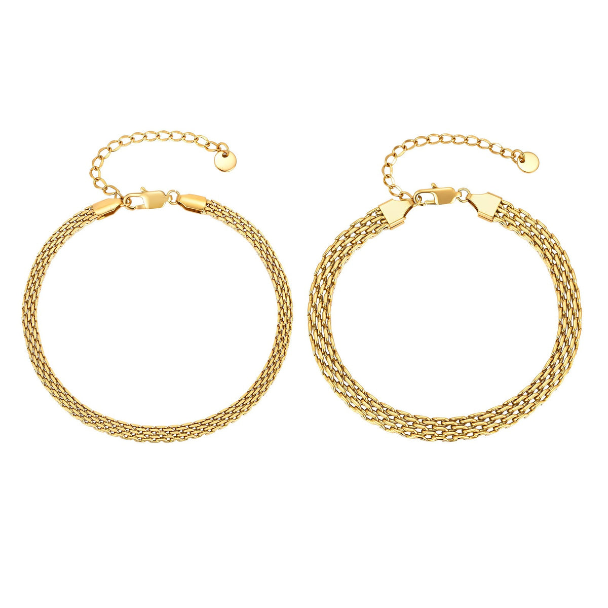 Vintage Stainless Steel Anklet