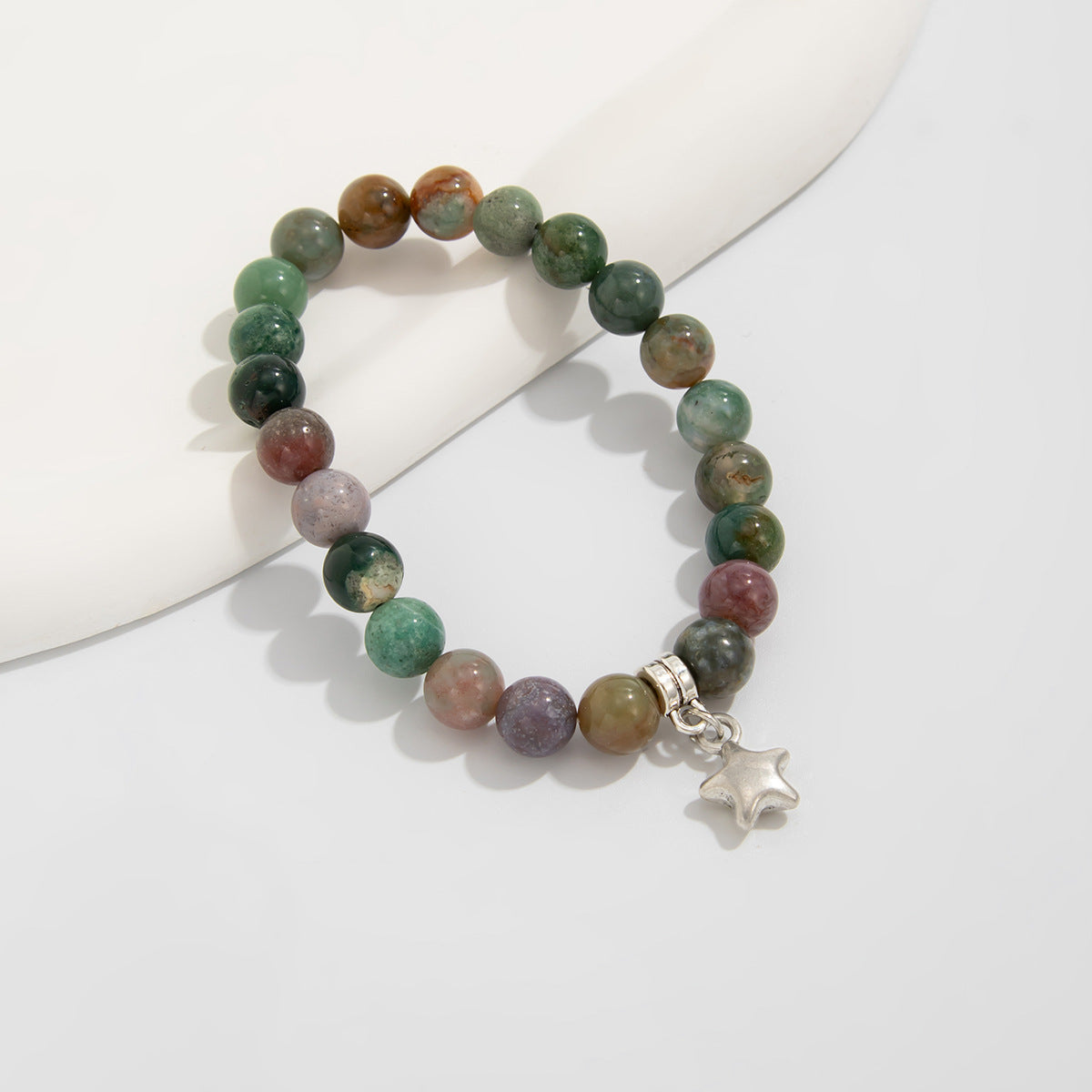 Planderful Vienna Verve Ethnic Wind Star Bracelet For Women Retro Gravel Statement Jewelry
