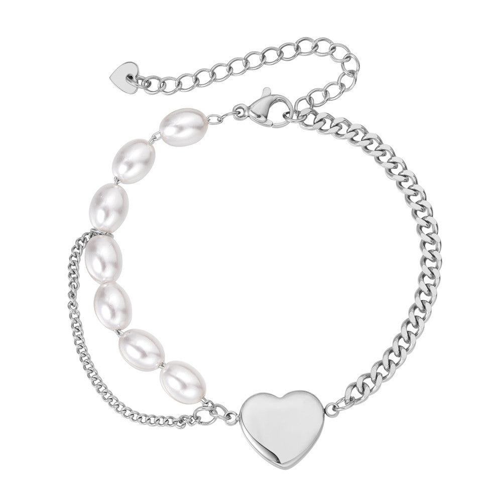 Planderful Pearl Bracelet for Women Everyday Elegant Statement Jewelry With Timeless Chic