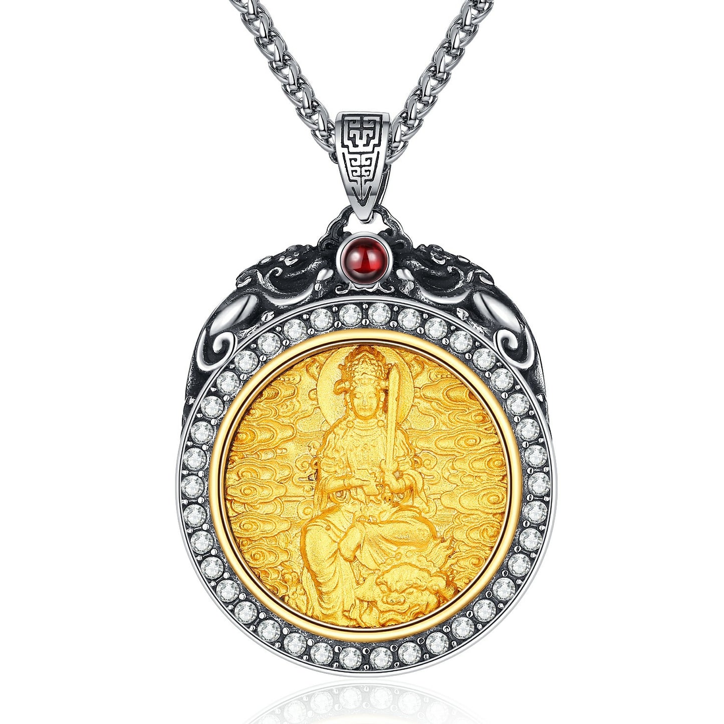 Zircon Necklace – Vintage for Men