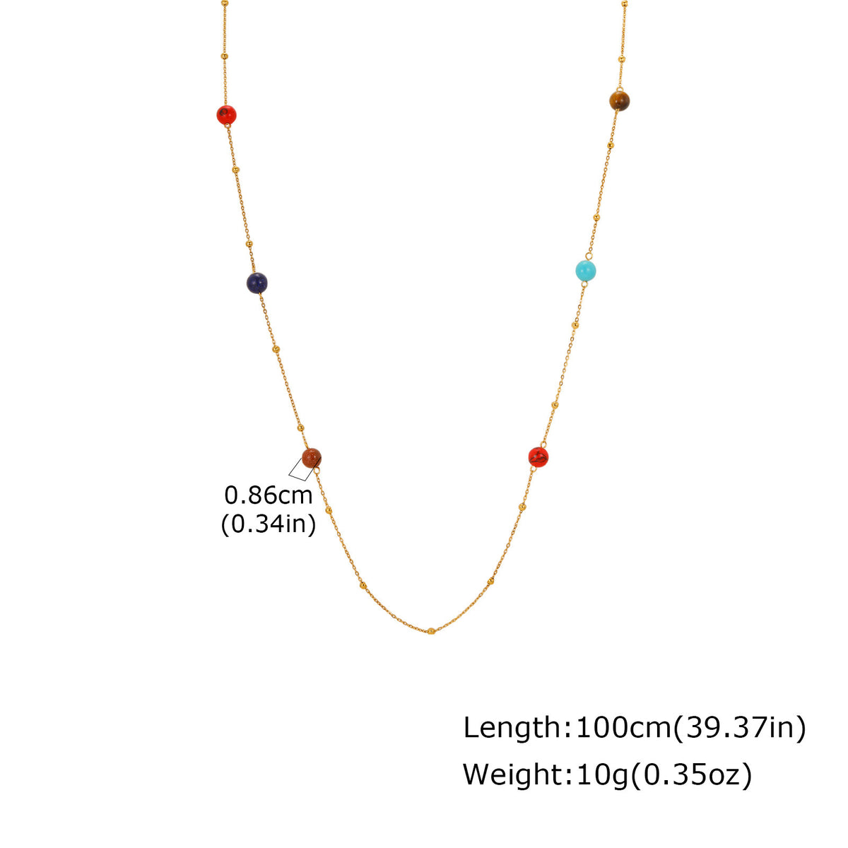 Sugar Cube Dopamine Super Flash Necklace Titanium Steel Water Droplet Geometric Design