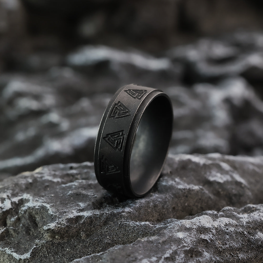 Cross-Border New Products Viking Ring AG Masonic Gemstone Jewelry