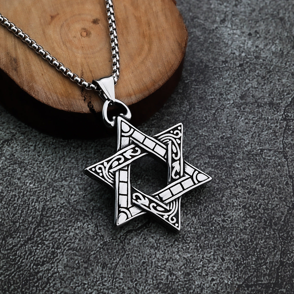 Cross-Border Nordic Viking Skull Tree Pendant Jewelry for Men