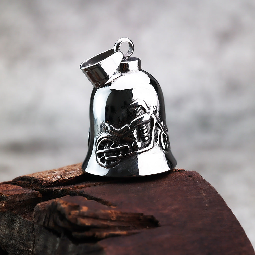 Tree of Life Skull Stainless Steel Men's Pendant Necklace