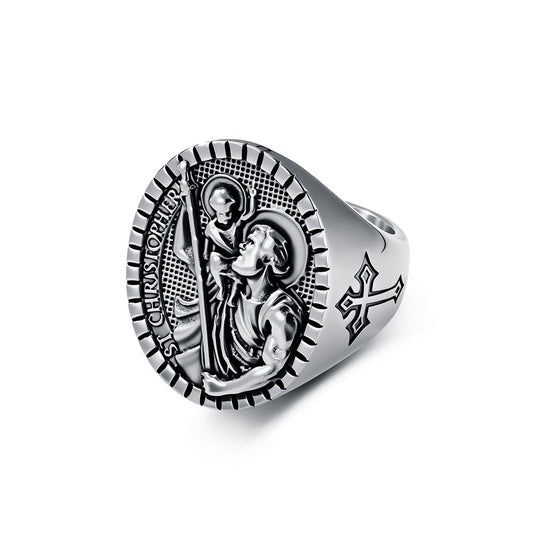 Vintage Cross Men's Ring