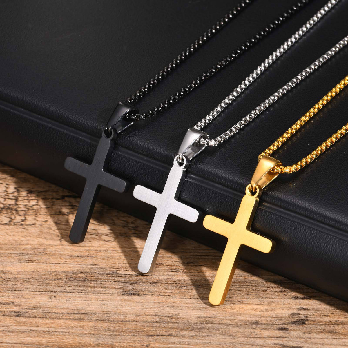 Cross Stainless Steel Necklace for Men