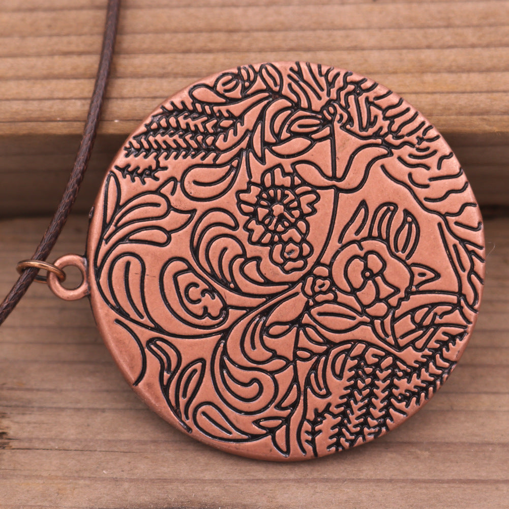 Mandala Totem Flower Necklace in Men's Jewelry Line