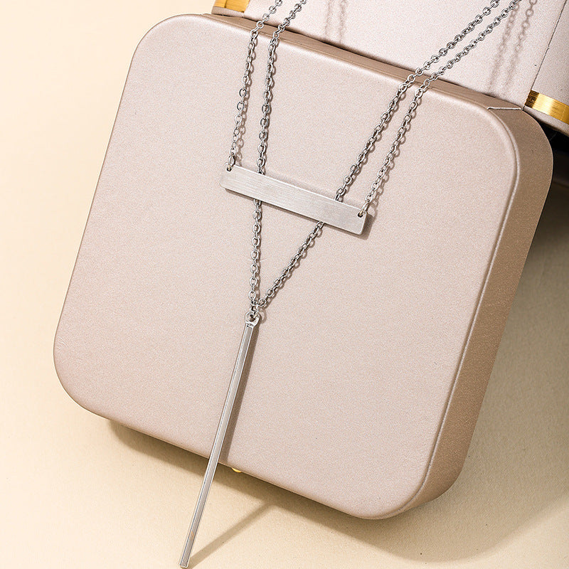 Layered Double Necklace Set - Vienna Verve Collection