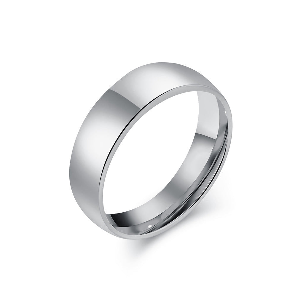 Modern Stainless Steel Ring — Gold / Silver / Black