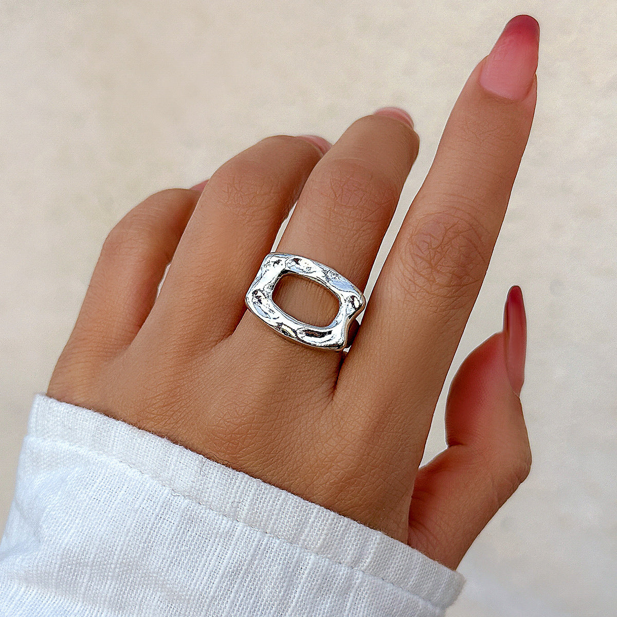 Butterfly Bow Two-finger Exaggerated Ring from Vienna Verve Collection