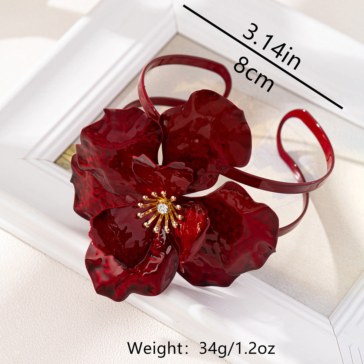 Planderful Vienna Verve Armband – Exaggerated Multi-Layer Pleated Design