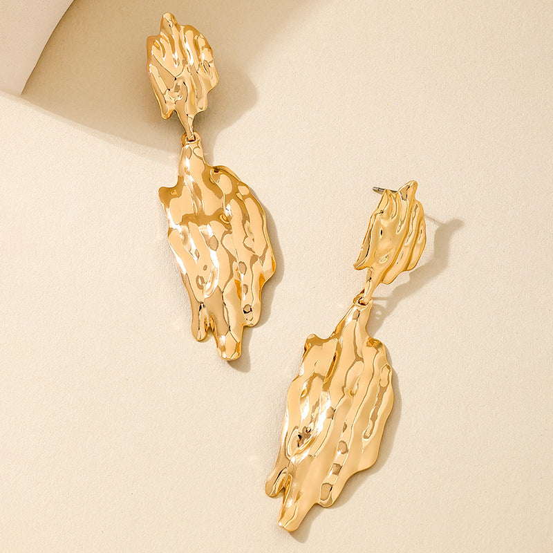 Planderful Vienna Verve Earrings – Creative Irregular Geometric Design