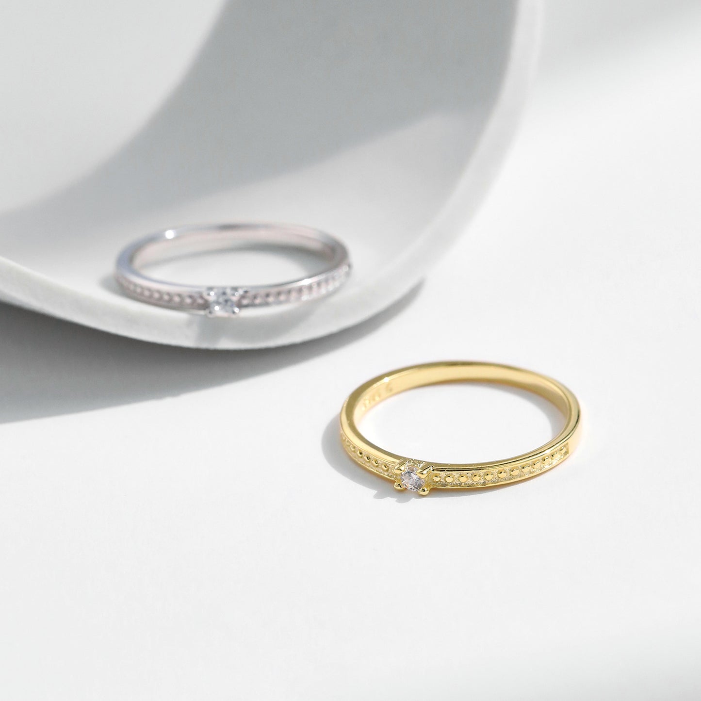 Planderful Everyday Genie Ring – Exquisite Sterling Silver with Zircon