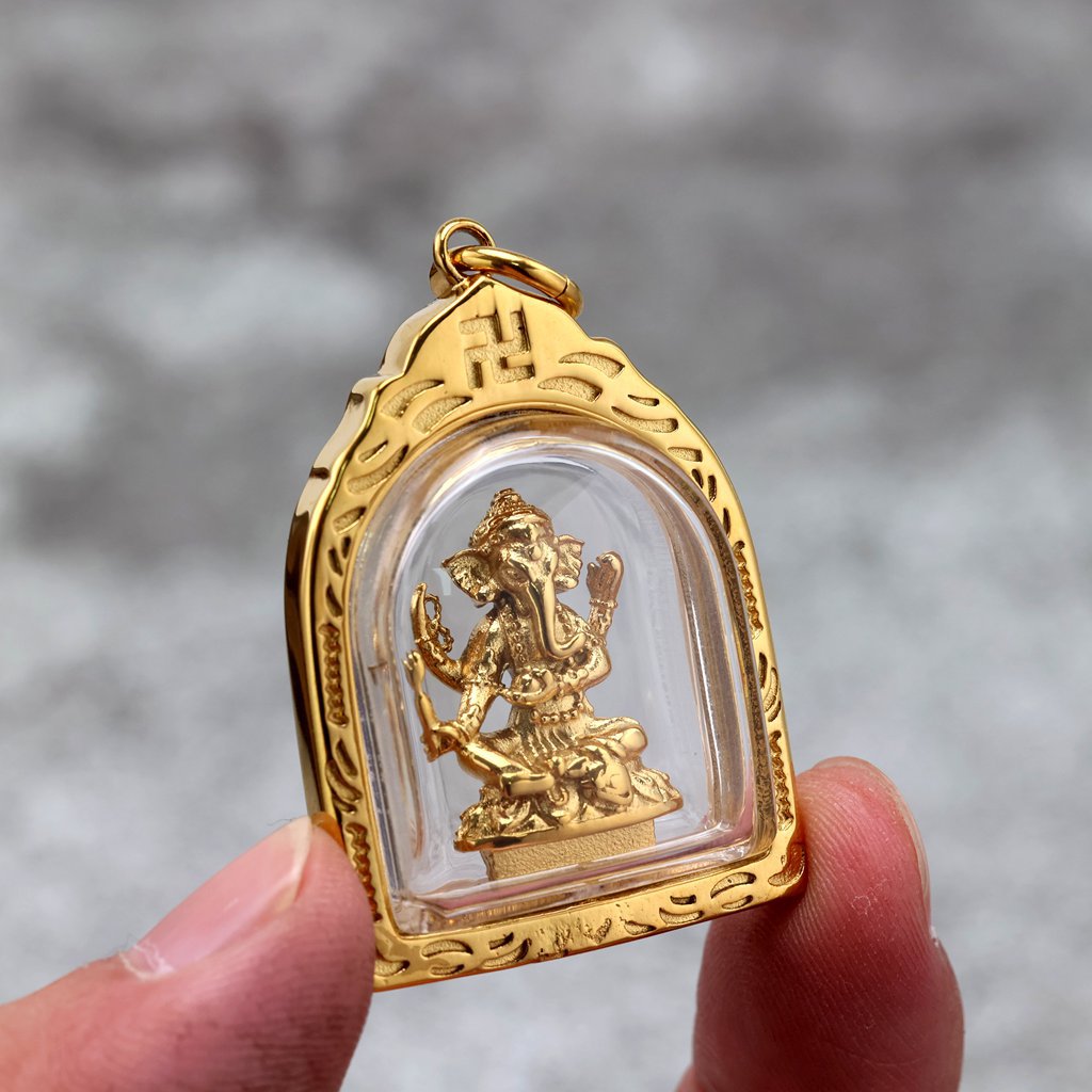 Vintage Buddhist Zodiac Stainless Steel Pendant Necklace