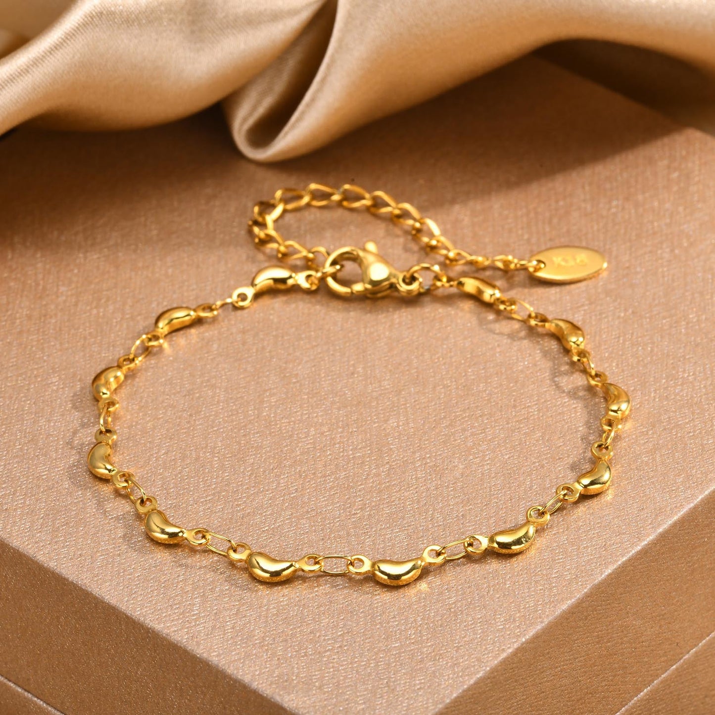 Stainless Steel Dolphin Accessories 18K Gold Bracelet Women