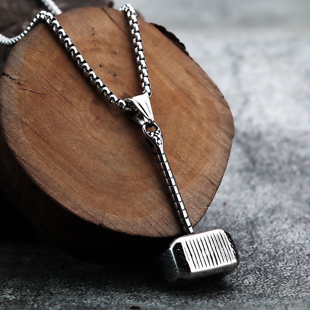 Viking Pendant Personality Quake Punk Hip Hop Accessories