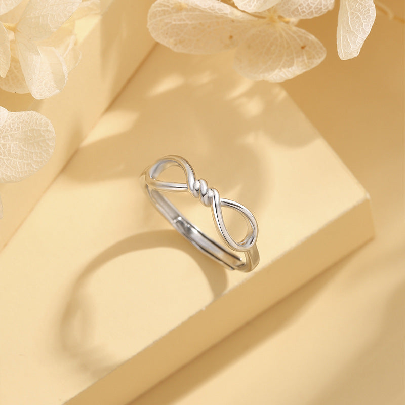 Planderful S925 Sterling Silver Ring For Women Adjustable Minimalist High End Sensory Ring