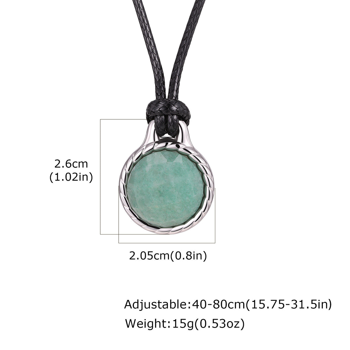Tiger's Eye Textured Vintage Black Stainless Steel Necklace