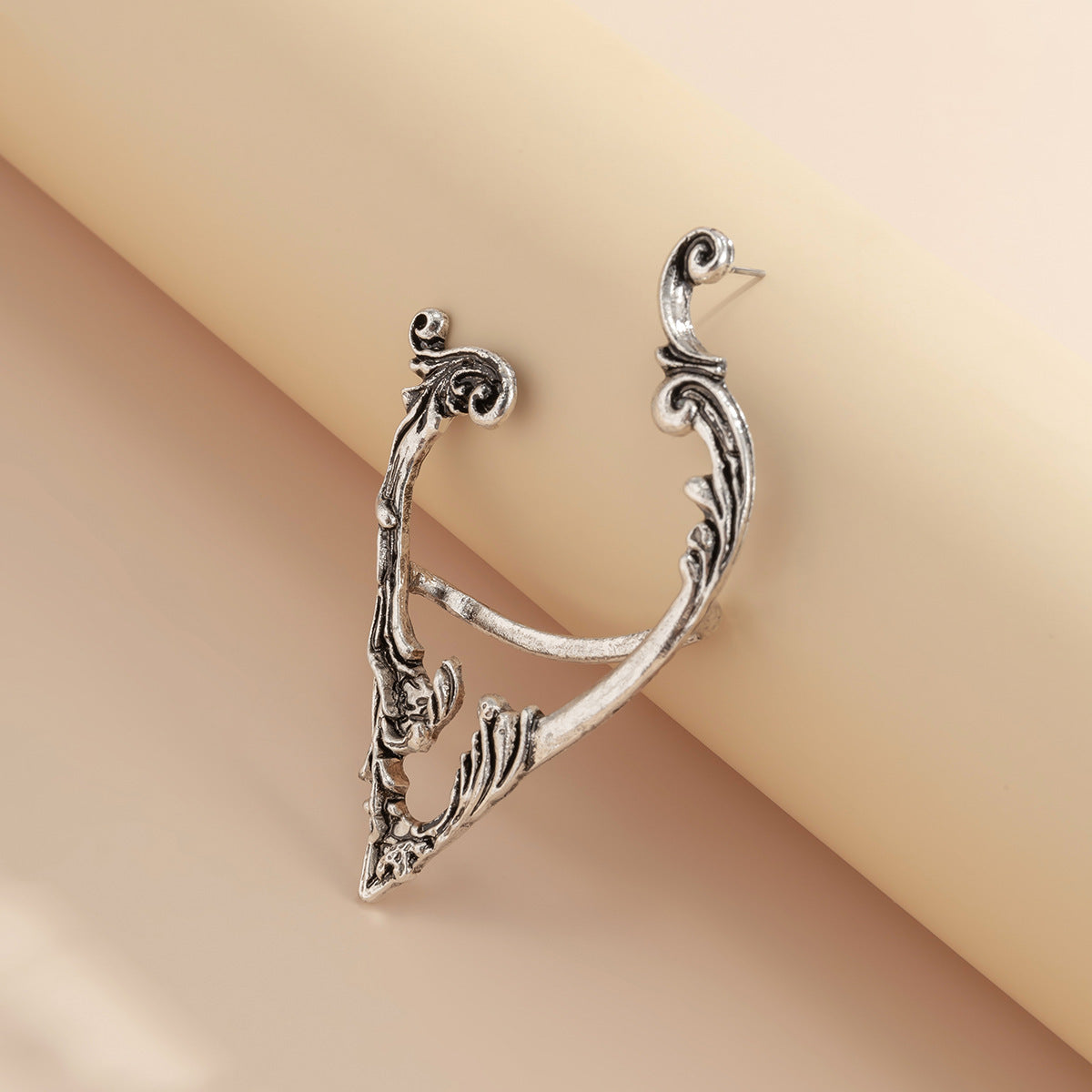 Planderful Halloween Outline Earrings For Women Retro European American Elf Studs Dark Wind Versatile Statement