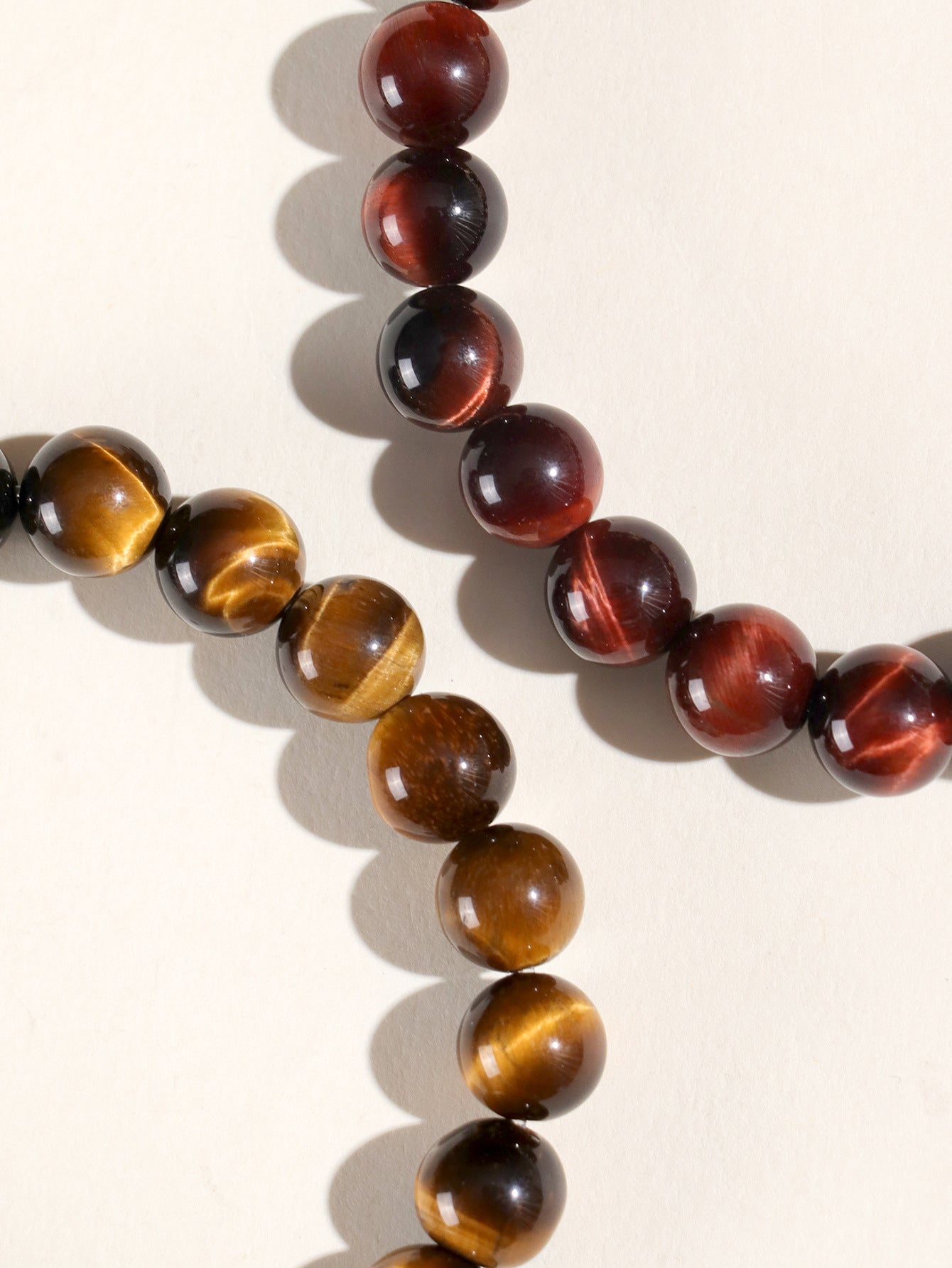 Planderful Fortune's Favor Bracelet – Elegant 8Mm Gold Tiger Eye Beads