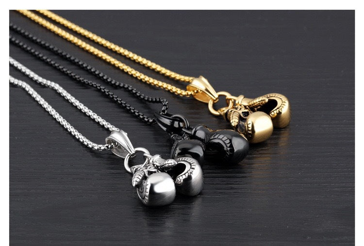 Planderful Stainless Steel Necklace For Men Bold Urban Punk Hip Hop Jewelry Gift