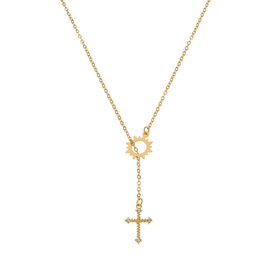 Planderful Vienna Verve Necklace – Stylish Zircon-Encrusted Design