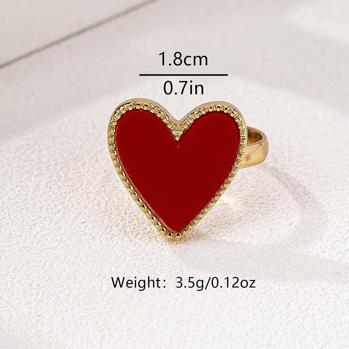 Chic Love Ring by Planderful Sweetness and Mystery Accessory
