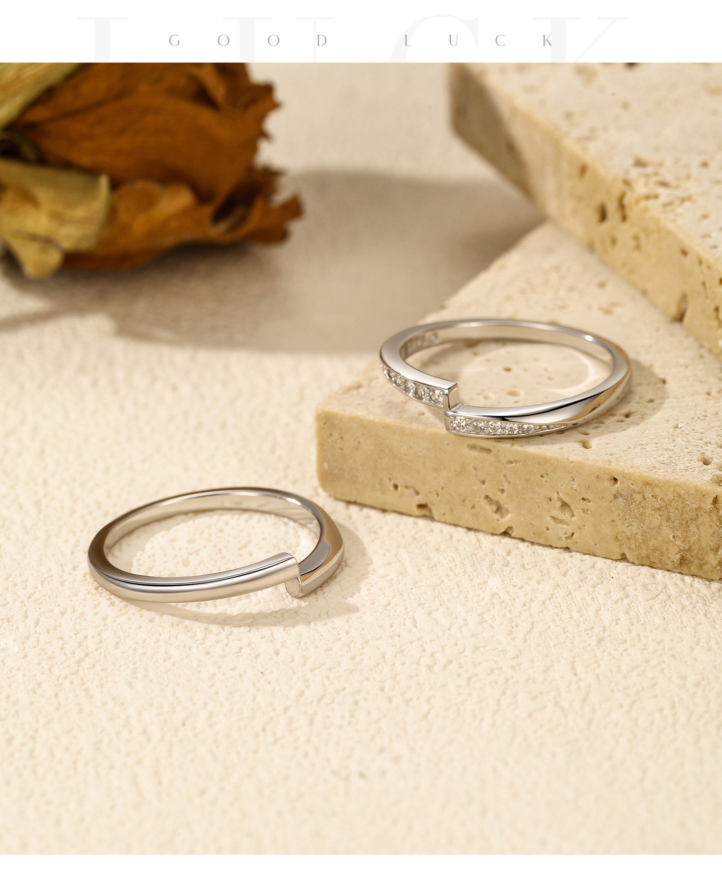 Planderful Everyday Genie Ring – Minimalist Sterling Silver Design