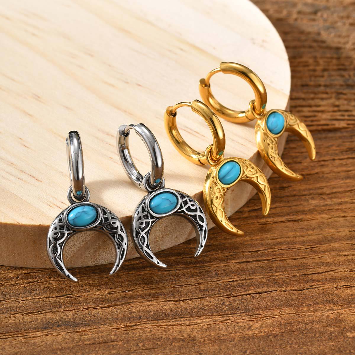 Stainless Steel Vintage Earrings