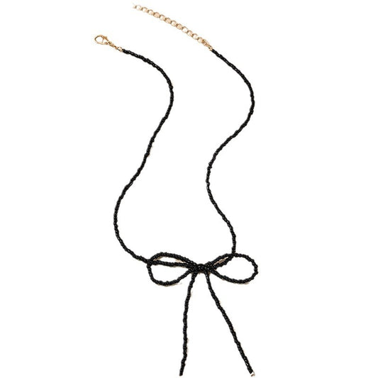 Sassy Urban Bow Necklace - Vienna Verve Collection