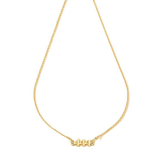 Butterfly Number Necklace with Metal Pendant - Elegant Vienna Verve Collection