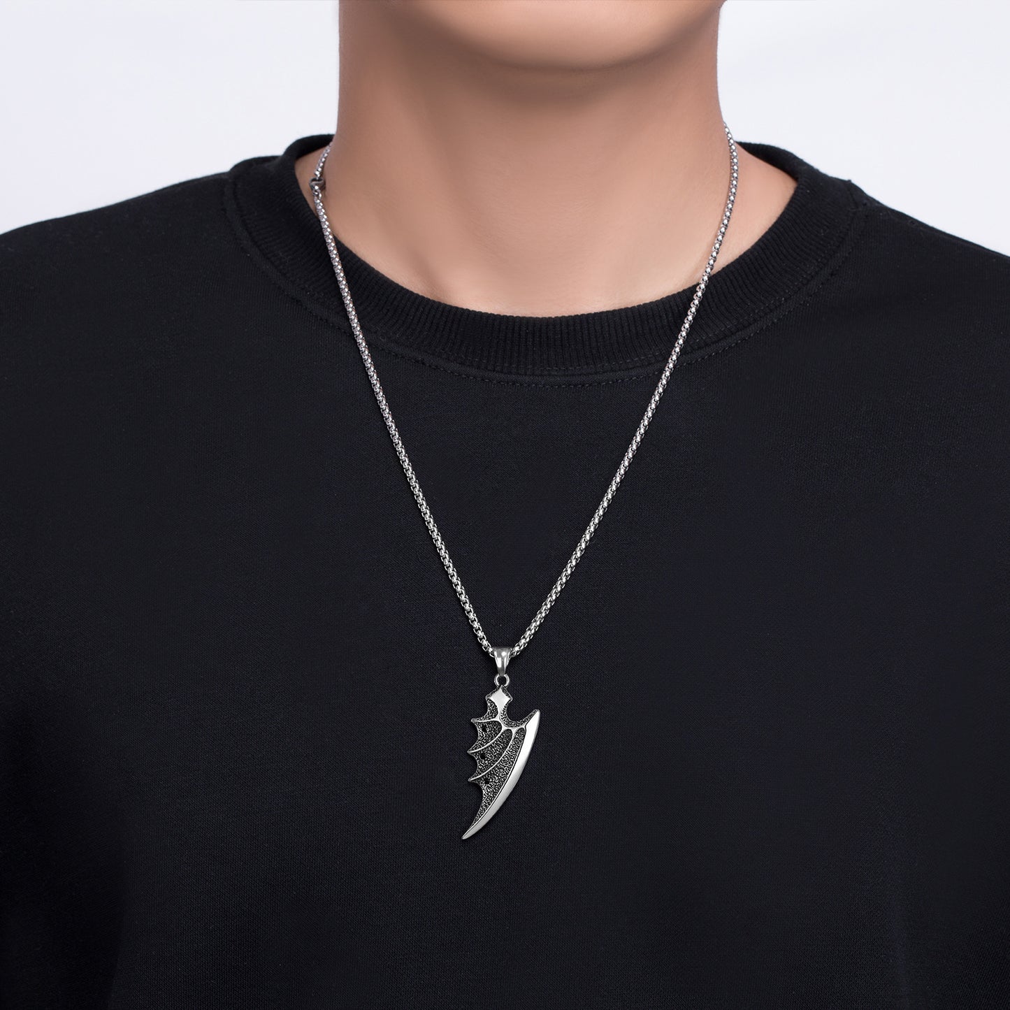 Steel Necklace – Vintage Everyday Wear