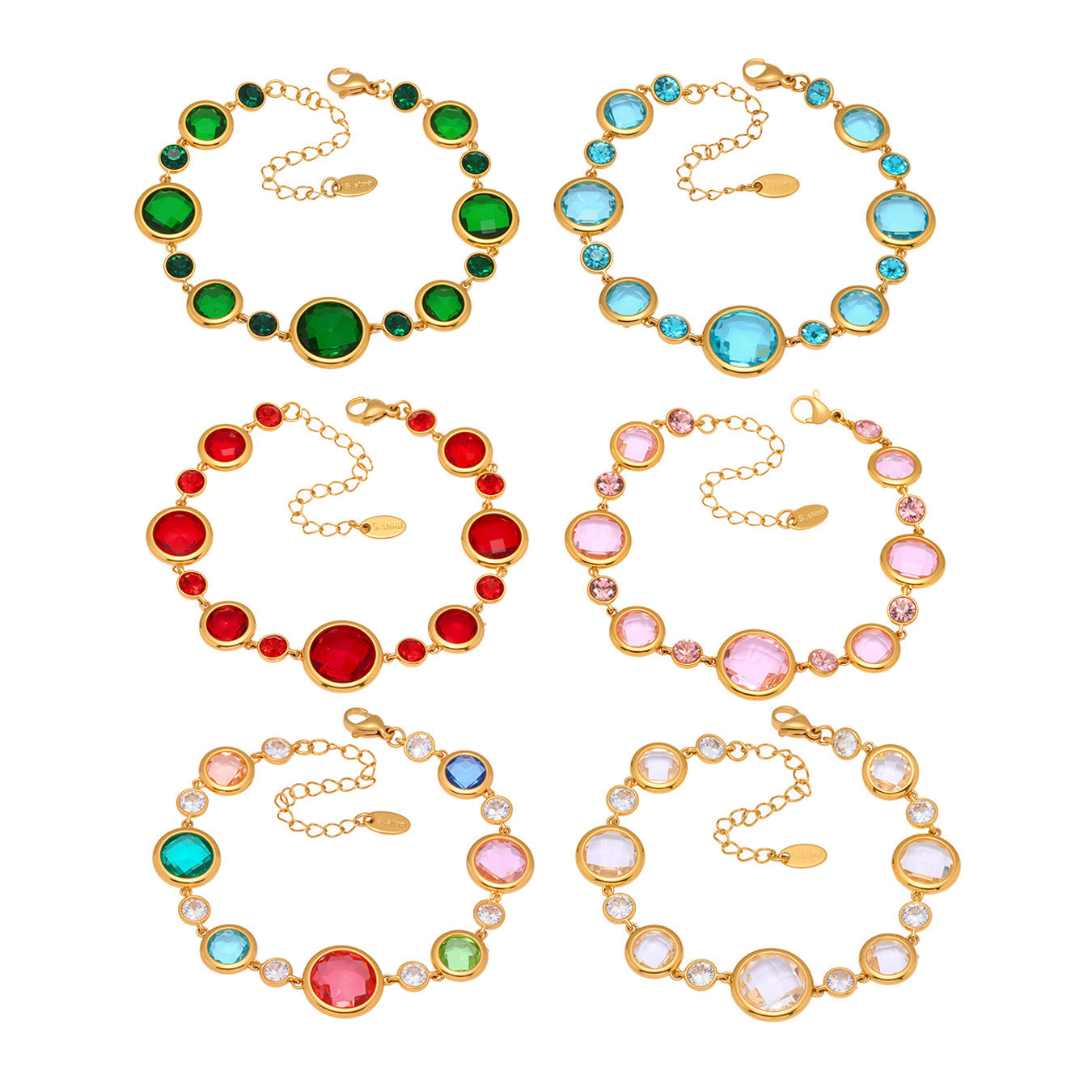 Planderful Czech Glass Bracelet Luxury Jewelry For Her