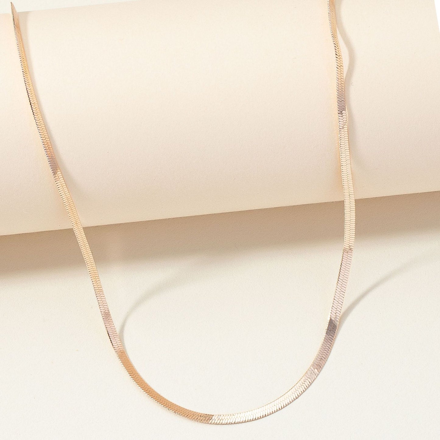 Snake Chain Necklace with Chic European and American Design by Planderful - Vienna Verve Collection