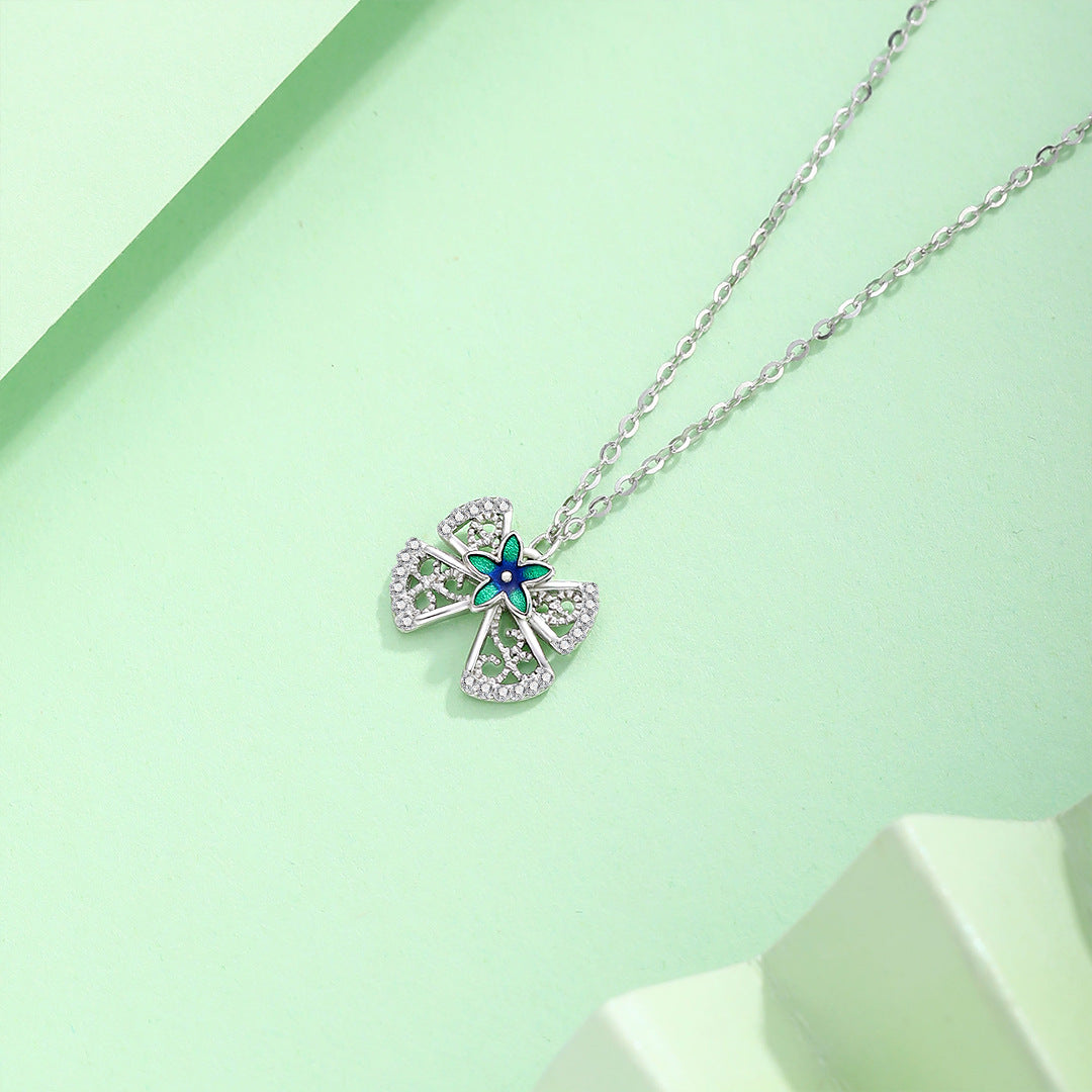Planderful S925 Sterling Silver Butterfly Necklace For Women Delicate Forest Inspired Everyday Luxury Gift