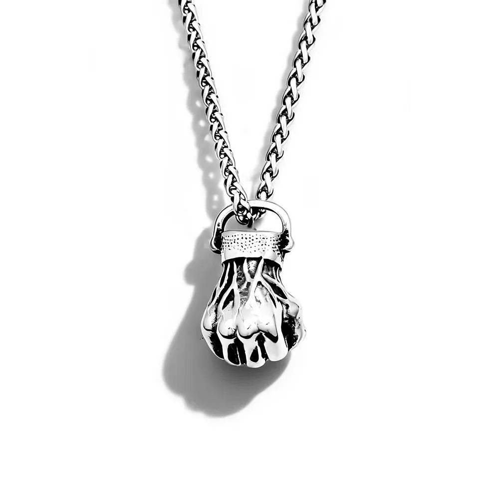 Punk Viking Stainless Steel Pendant Necklace