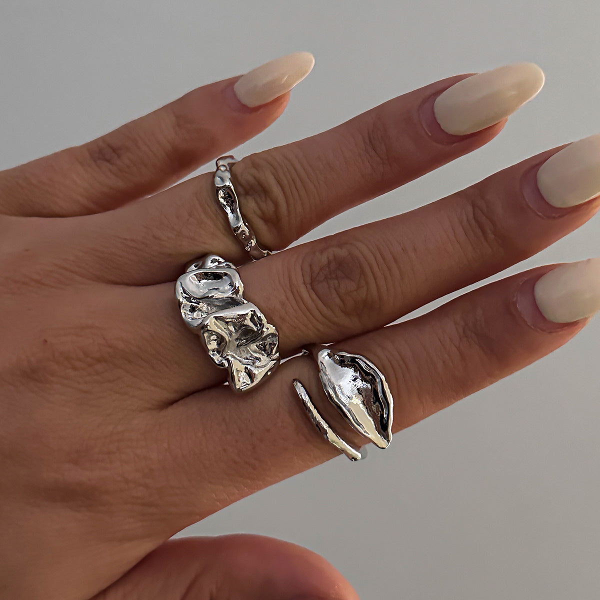 Planderful Vienna Verve Ring Set – Personalized Irregular Design