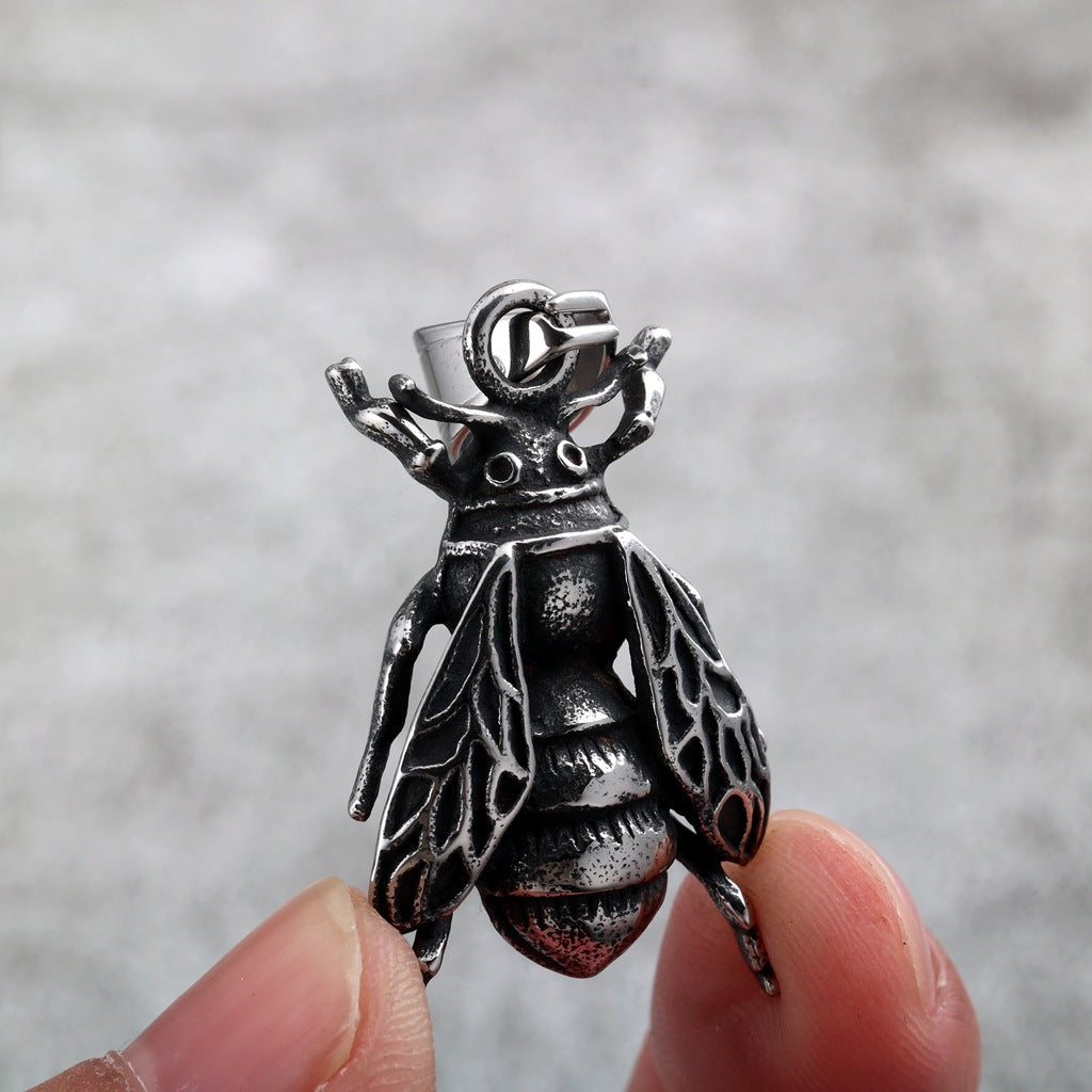 Punk Vintage Stainless Steel Men's Pendant Necklace