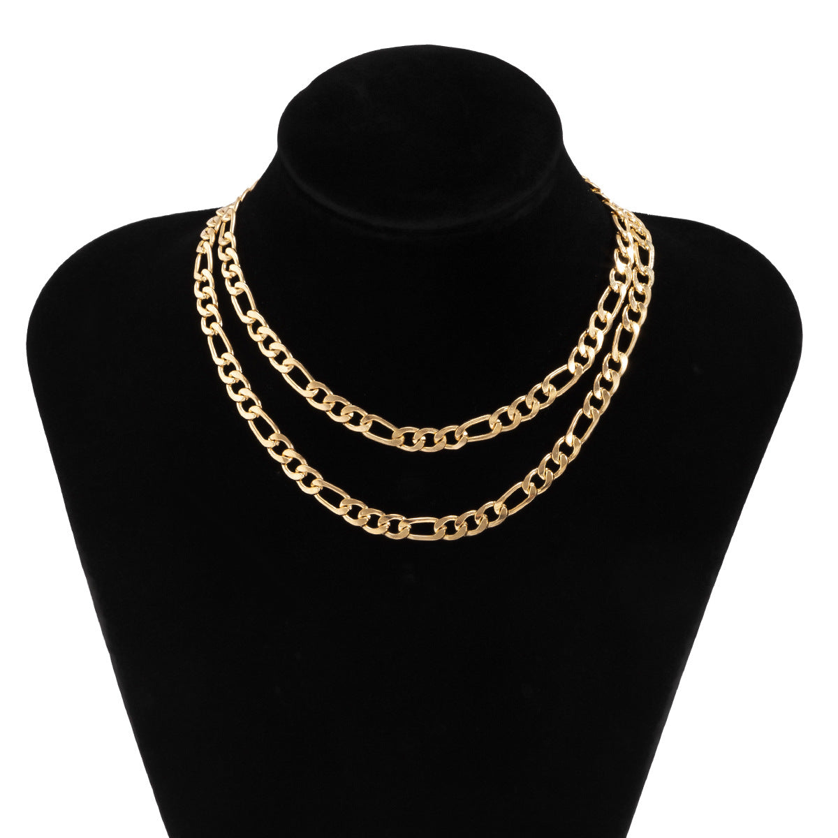 Planderful Vienna Verve Necklace For Women Short Chain Collarbone Geometric Hollow Pendant Personalized Statement Jewelry