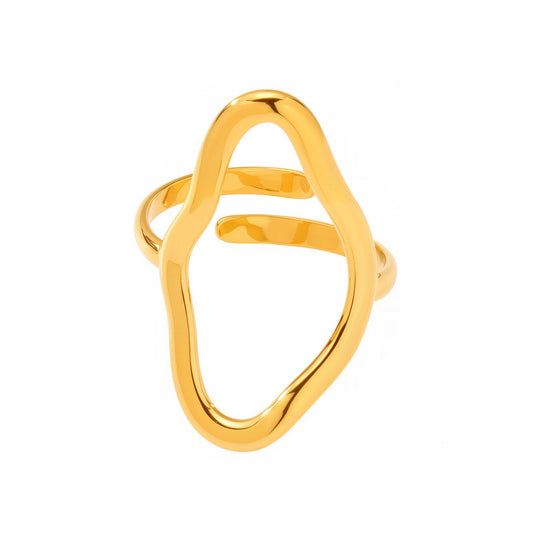 Planderful Geometric Open Ring For Fashion Lovers Bold