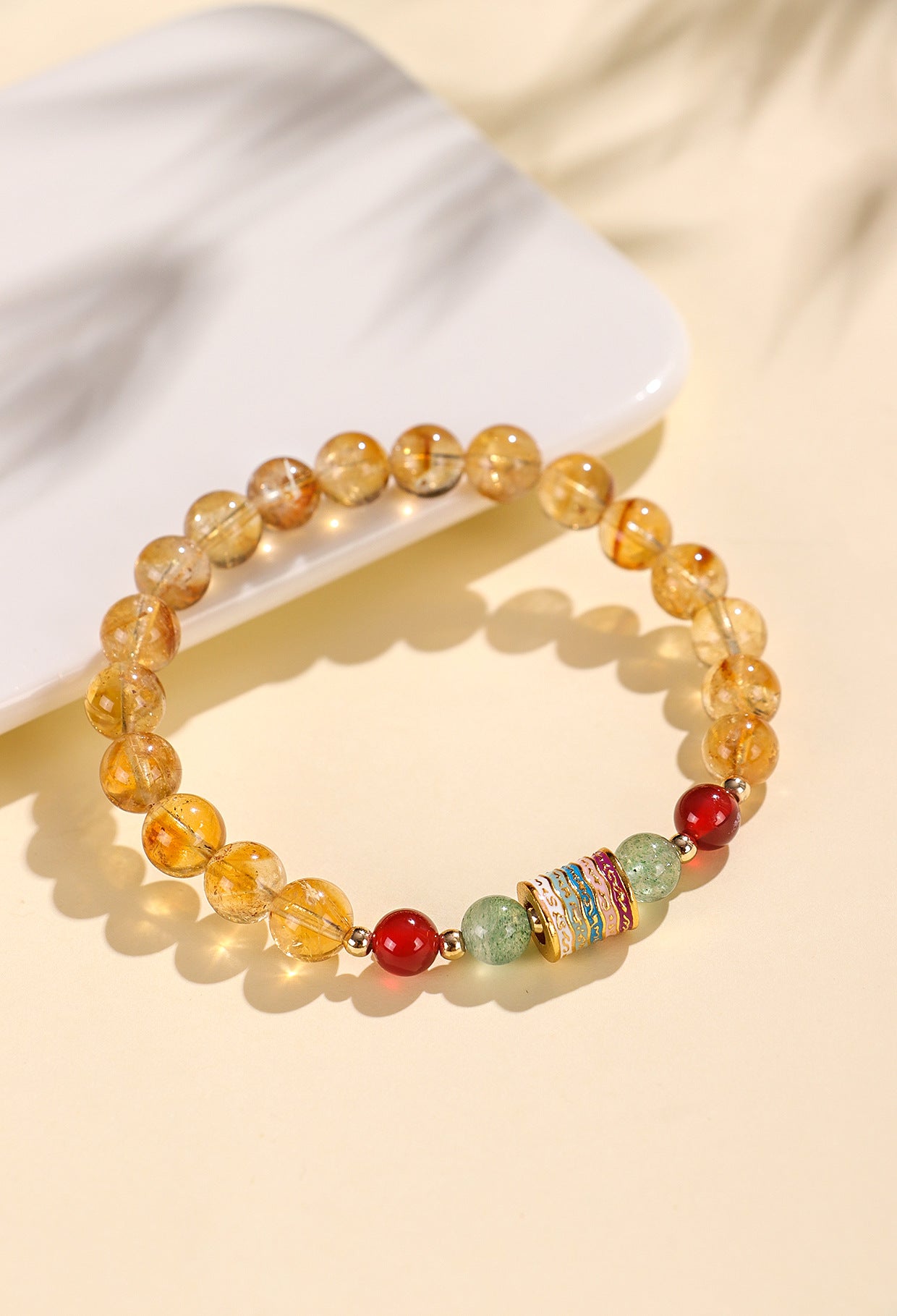 Planderful Fortune's Favor Bracelet – Elegant Crystal Beaded Design