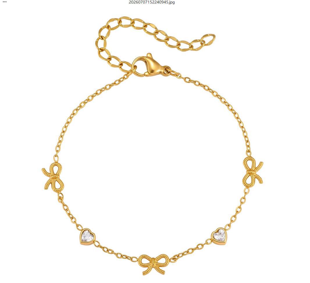 Zircon Stainless Steel Bracelet