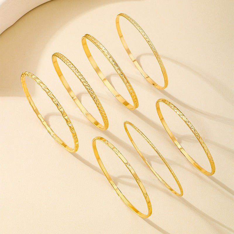 Planderful Vienna Verve Bracelet Set – Stylish Retro Minimalist Design