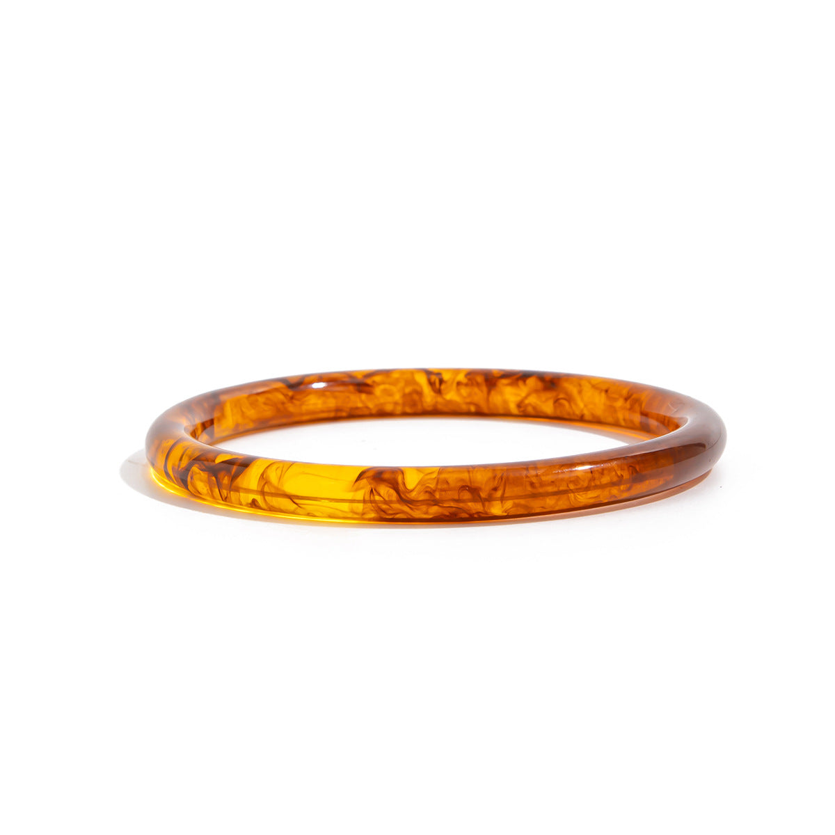 Planderful Vienna Verve Open Ring Bracelet For Women Minimal Translucent Metal Jewelry Statement