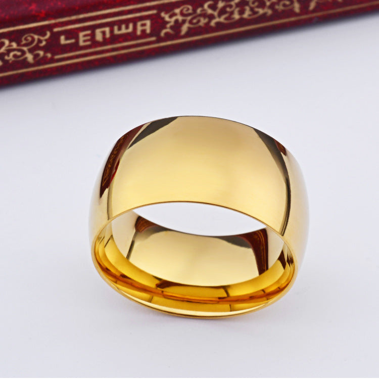 Steel Ring – Statement Men's Hip Hop Ring