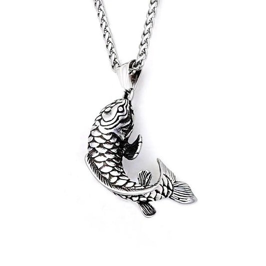 Punk Vintage Stainless Steel Men's Pendant Necklace